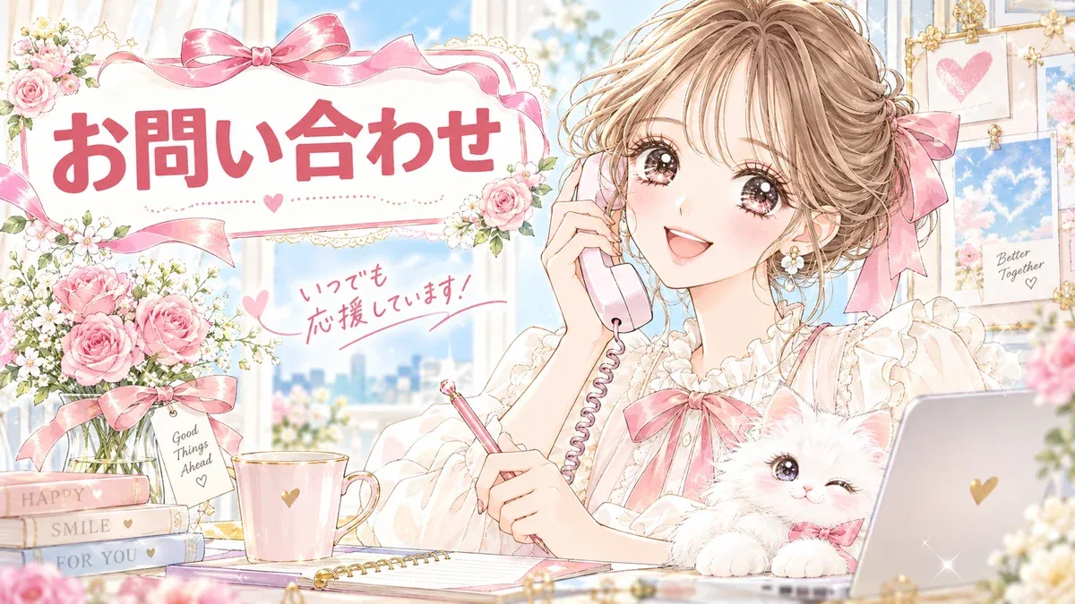 お問い合わせのイラスト