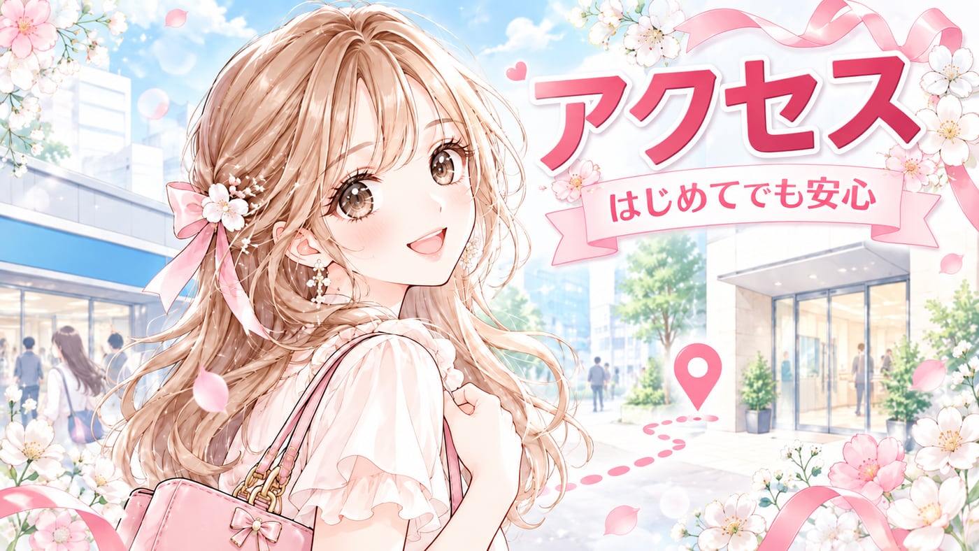 アクセスのイラスト