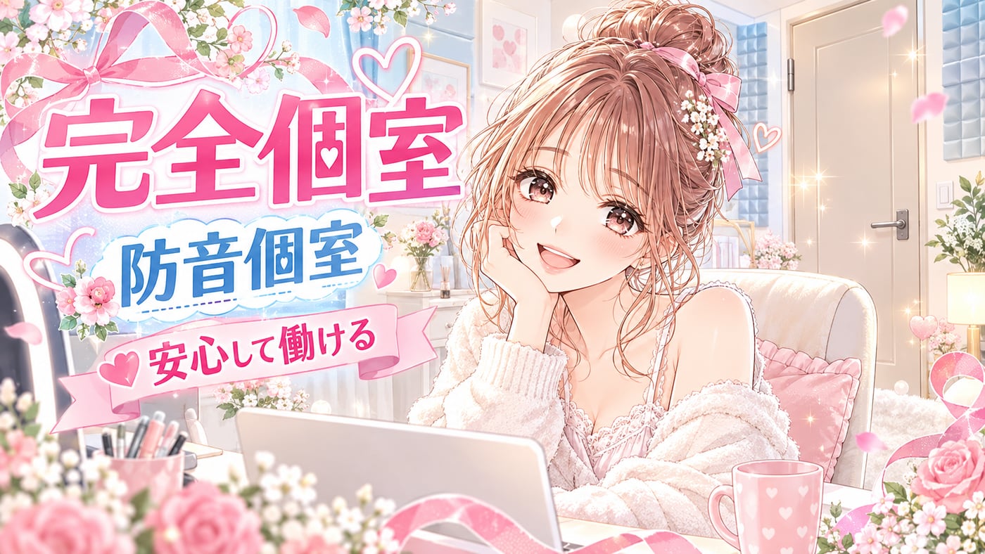 完全個室・防音個室のイラスト