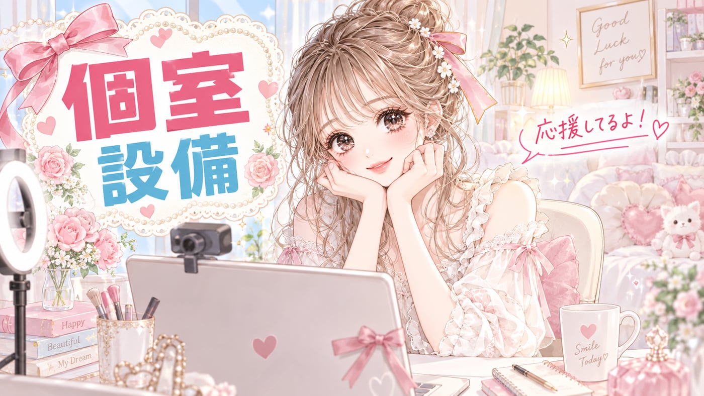 個室・設備のイラスト
