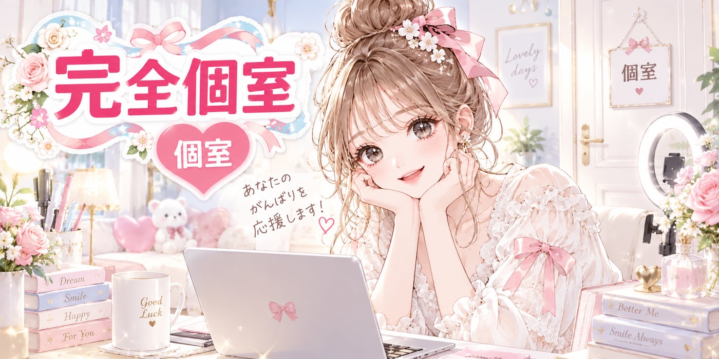 完全個室・個室のイラスト