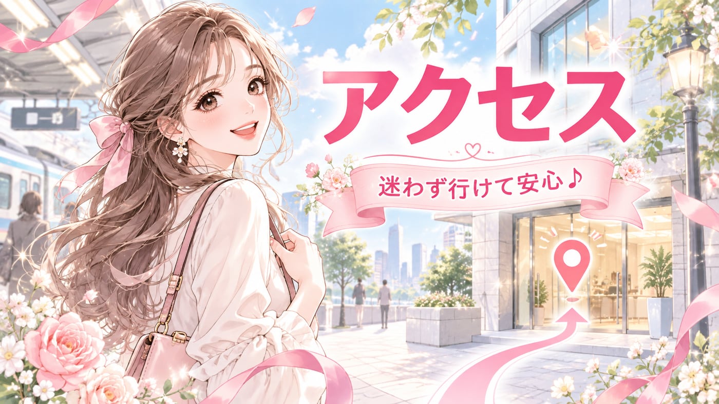 アクセスのイラスト