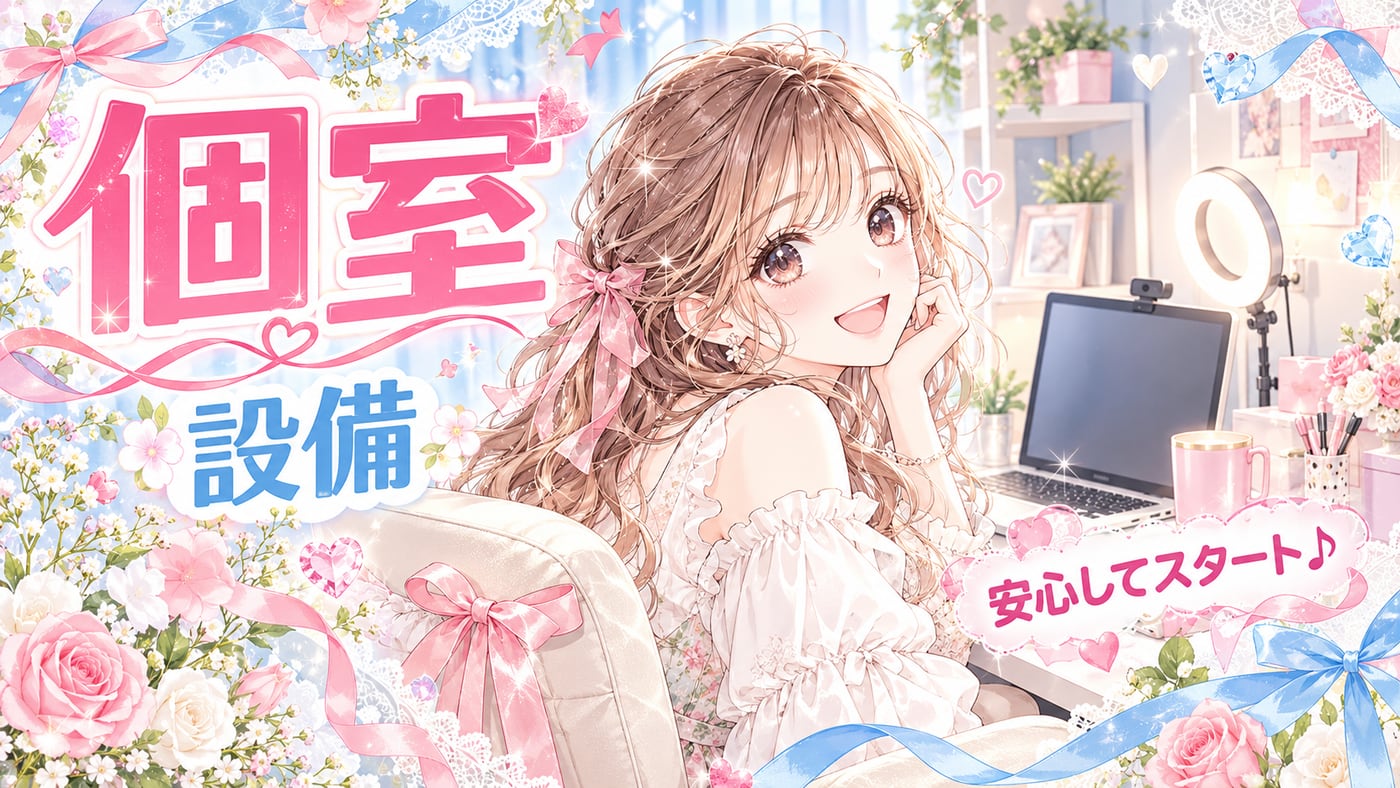 個室・設備のイラスト