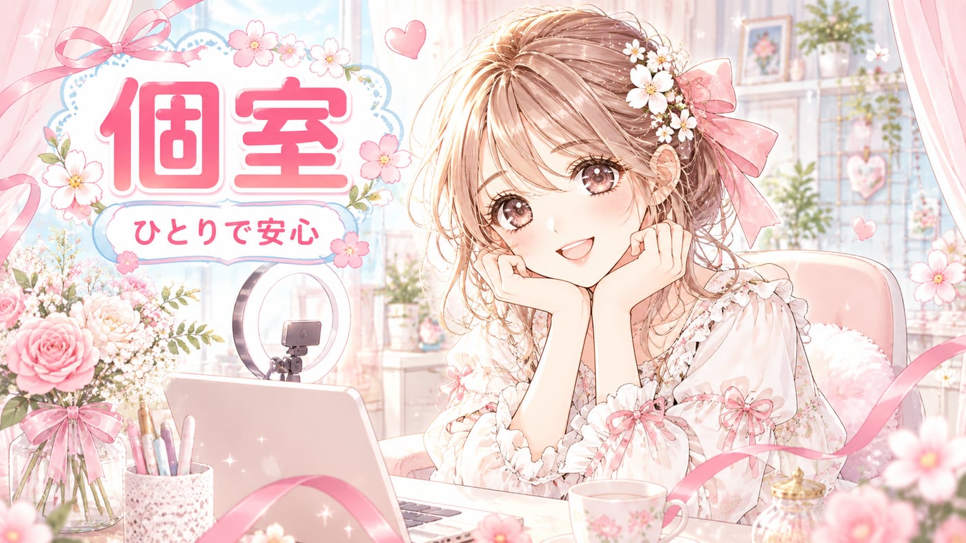 個室のイラスト