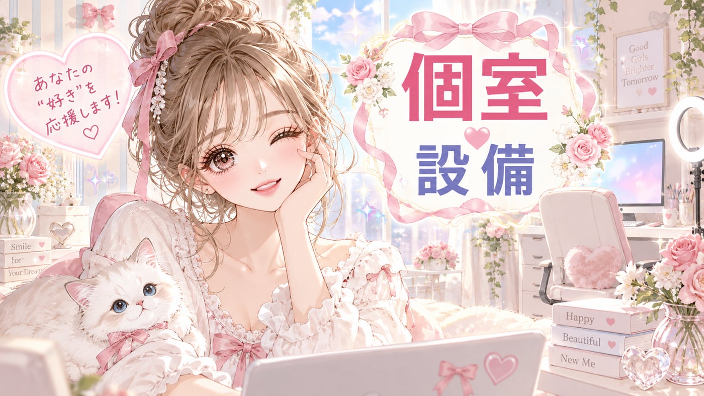 個室・設備のイラスト