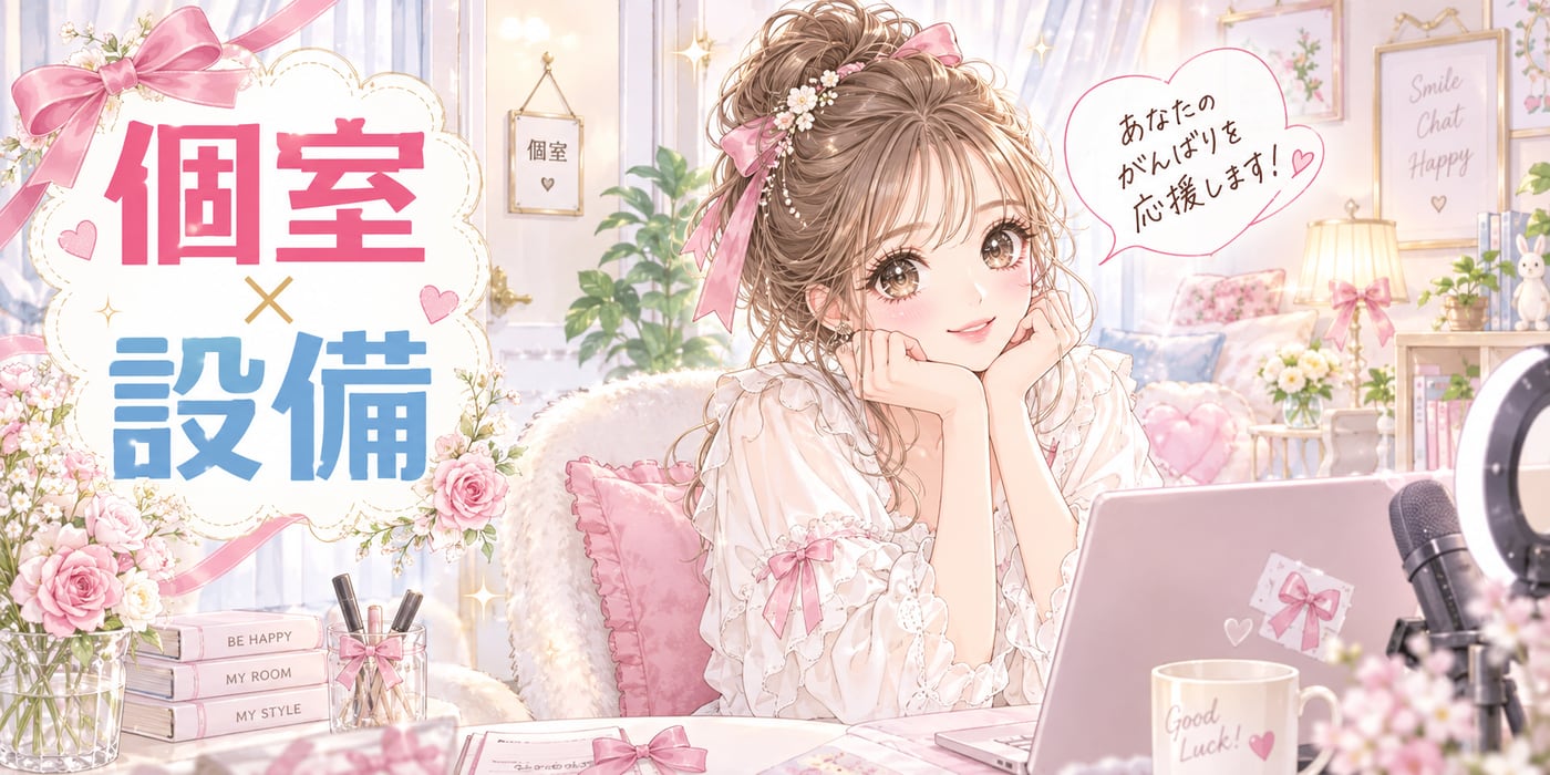 個室・設備のイラスト