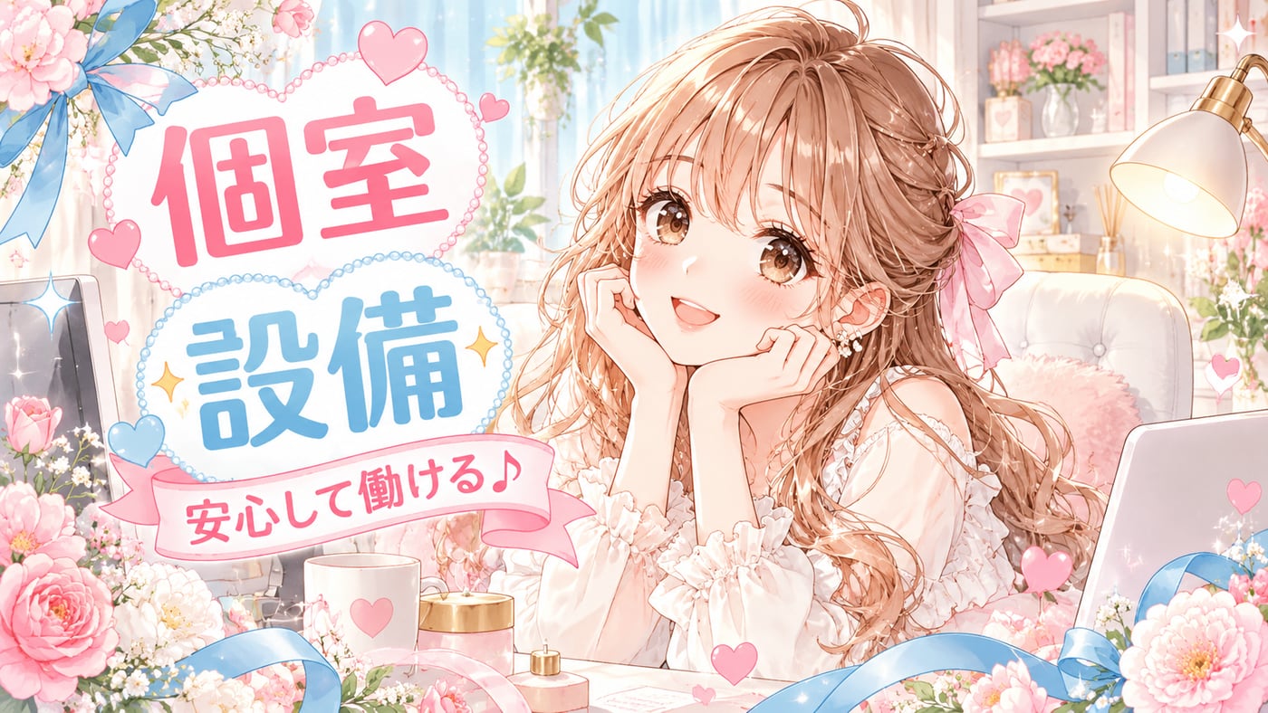 個室・設備のイラスト