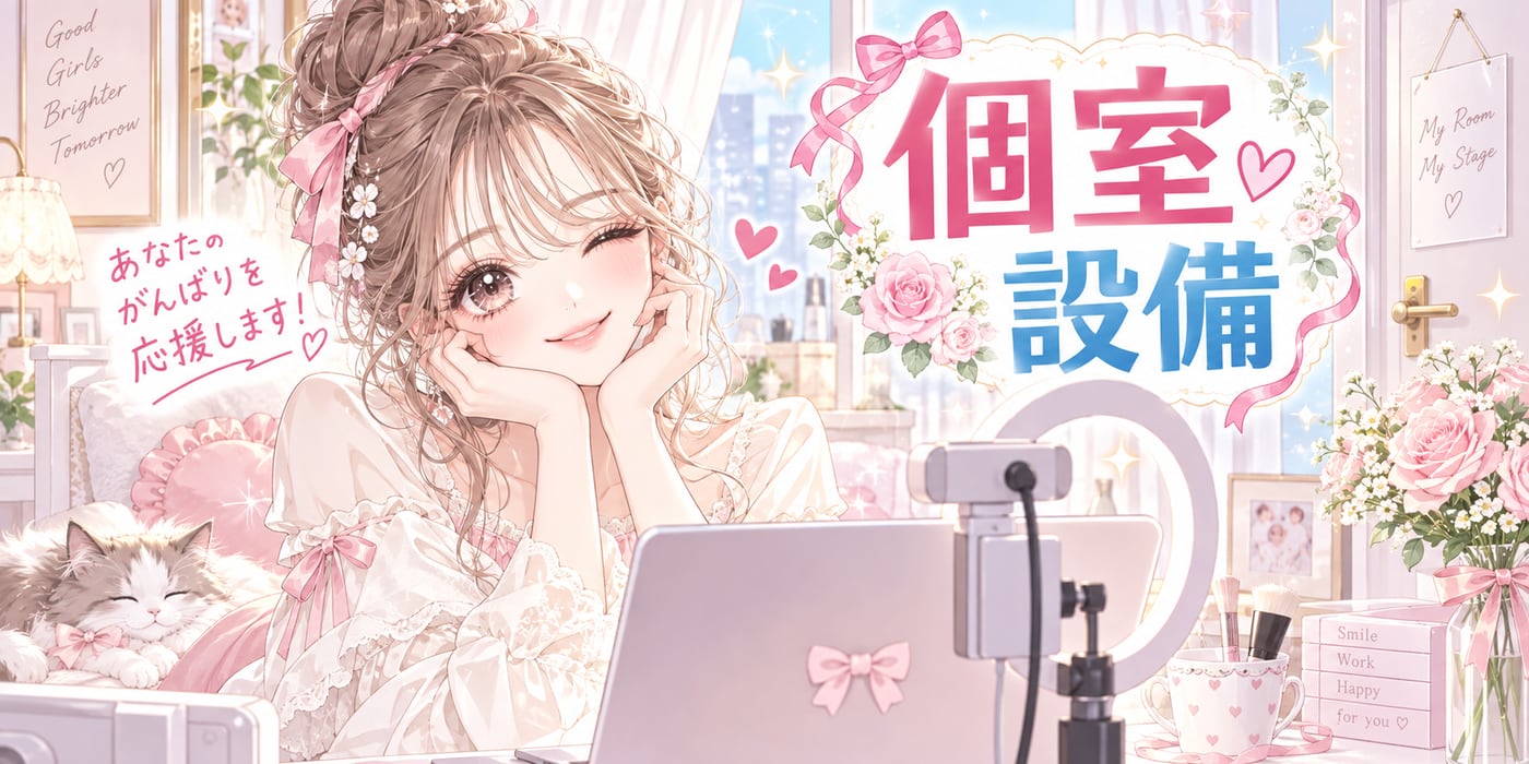 個室・設備のイラスト