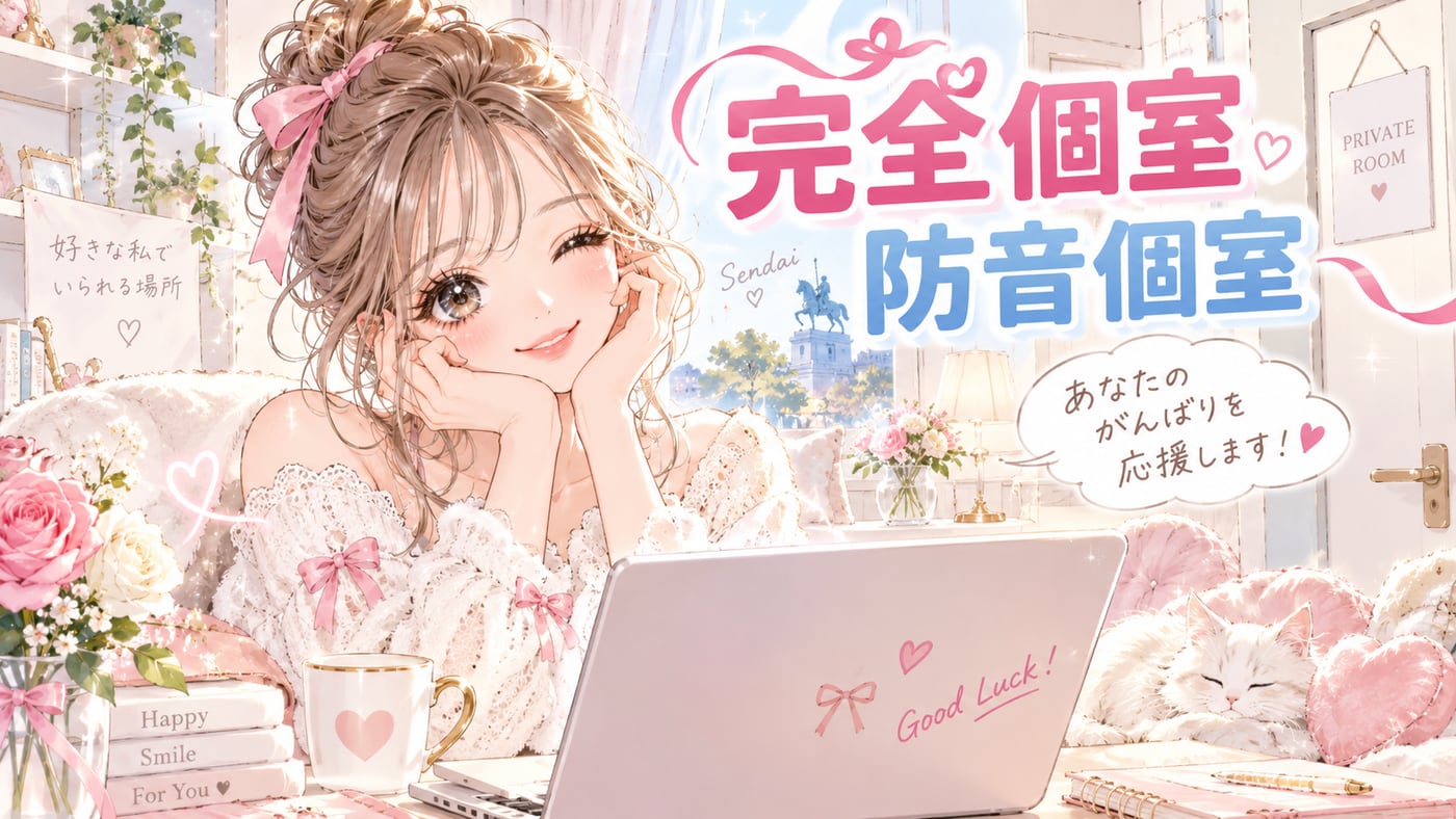 完全個室・防音個室のイラスト