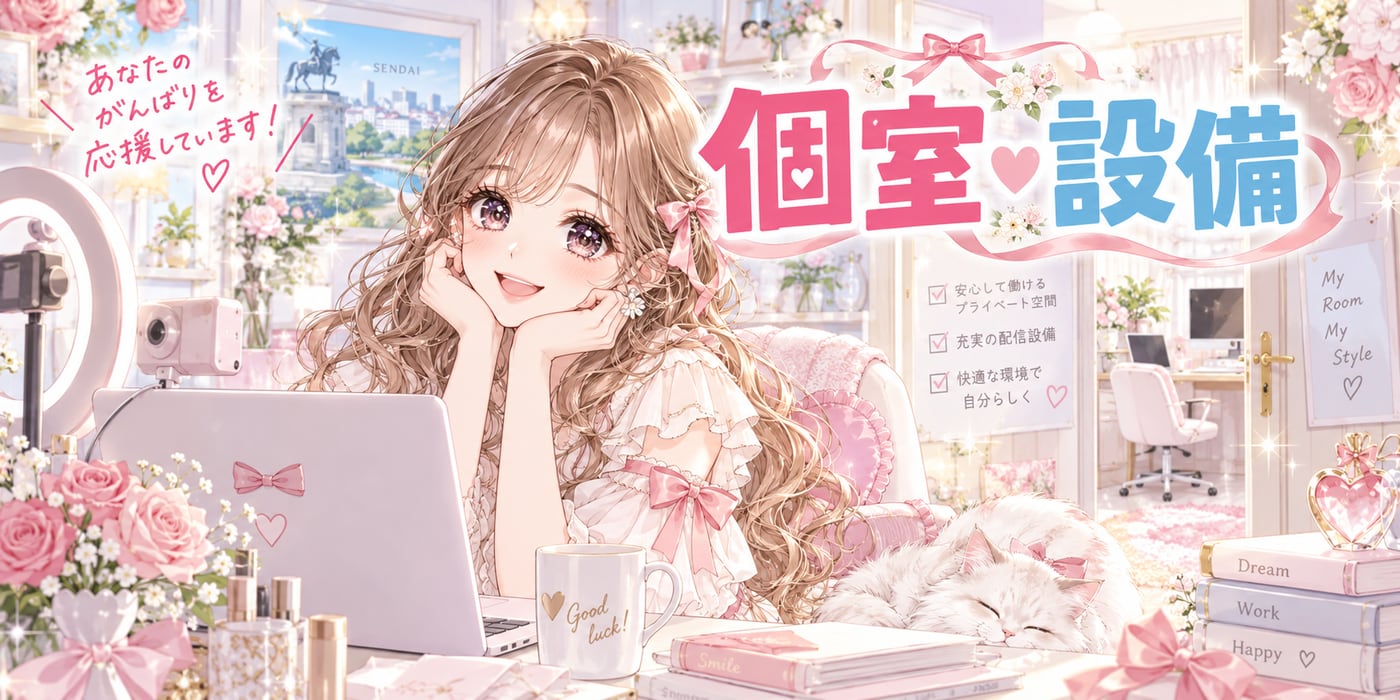 個室・設備のイラスト