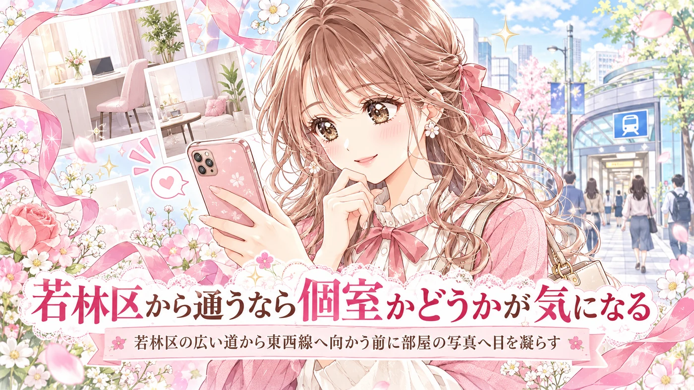 若林区から通うなら個室かどうかが気になる